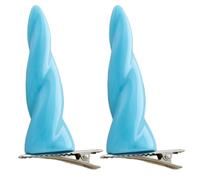 Clip piatta Tornante Anime Corno Halloween Copricapo Mazzi Clip Elegante Anime Animale Clip di Capelli Foto Puntelli