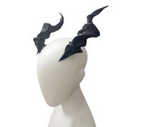 Clip piatta Tornante Anime Corno Halloween Copricapo Mazzi Clip Elegante Anime Scuro Capelli Clip Puntelli Foto