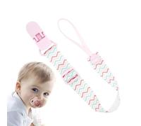 Clip porta ciuccio per bambini, clip per ciuccio,Guinzaglio universale antigoccia per ciuccio e massaggiagengive - Cinghie per ciuccio, Corda per ciuccio per la dentizione, Porta ciuccio