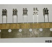 Clip porta-fusibile 5X20 - 2 confezioni da 10 pezzi