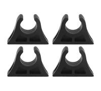 Clip Porta Pagaia per Barca, Set Leggero e Robusto per Remi, Supporto per Palo Salva-manodopera per Kayak, Canoe, Barche a Remi (4 pz)