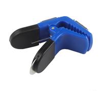 Clip porta pennelli con apriscatole magnetico, accessori per progetti fai da te, morsetto sicuro per pennelli e piccoli utensili (blu)