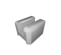 Clip Porta Punte per Trapano Dewalt DCD771 Accessorio Utensile Stampato 3D