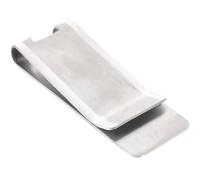 Clip Portabanconote in Metallo Argento Apribottiglie | Compatto e Robusto, per Tenere Contanti e Carte, Design Semplice e Raffinato