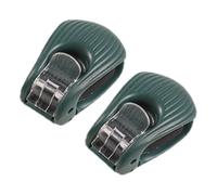 Clip Portacanne da Pesca - Antiscivolo Regolabile a Due Livelli Portatile 2 Pezzi | Clip per Canne da Bass - Per Pesca A Traina E Surfcasting Gommoni Barche Canoe Kayak Pontili Laghetti Laghi E Fiumi