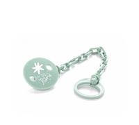 Clip Portaciuccio Pinza per Succhietti Ciuccio Jane colore Mint Verde