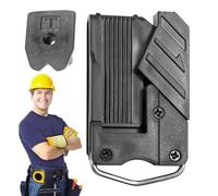 Clip Portametro Da Cintura Organizer Portautensili Portatile Resistente | Supporto Per Metro A Nastro Da Cintura Adulti Uomo Donna Elettricista Falegnameria Costruttori Lavoro Costruzione Outdoor