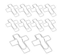 Clip portapenne, 10 pezzi in metallo colorato, per diari, appunti, matite, graffette - per viaggiatori, studenti, casa, ufficio, scuola, scuola