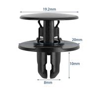 Clip portatili parafango tipo a spinta rivetti 91501-TRO-003 accessori