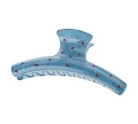 Clip professionale con denti ben disposti, per chignon, forte meccanismo a molla, tenuta per tutto il giorno