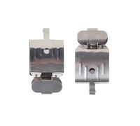 Clip professionali in acciaio inox 2 pezzi per uso camera oscura per appendere e asciugare clip di asciugatura negativi della fotocamera