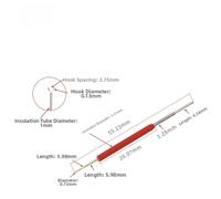 Clip Programmazione On Board 013mm Gancio Filo per Test IC e Uso Analizzatore Lo