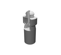 Clip Puntale Ricambio per Aste Kit Costruzioni PicassoTiles Fort