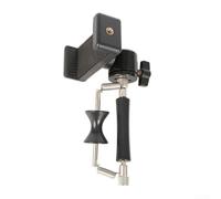 Clip regolabile per smartphone per chitarra, supporto per telefono a mani libere per la visualizzazione di accordi e testi, adatto a tutti i modelli di telefono