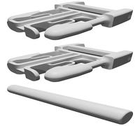 Clip Ricambio per Borse Ortlieb Impermeabili - Gancio Roller Portapacchi