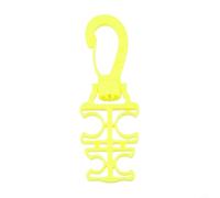 Clip Rilascio per BCD e Regolatore Sub Clip Rilascio per BCD | Rotazione 360°, previene pieghe tubo, respiro fluido, percorso ordinato, immersioni sicure(Yellow)