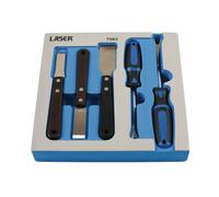 Clip Rimuovi & Tungsteno con Punta Raschietto Set 5pc - Laser 7583 Nuovo