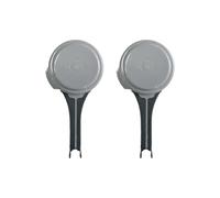 Clip rotante for vassoio di pulizia, compatibile con Roborock Z70, Saros 10R, accessori for aspirapolvere robot(Gray 2pcs)