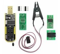 Clip SOP8 SOIC8 EEPROM con programmatore CH341A - Supporta chip 24CXX/25CXX/93CXX, lampeggiamento in circuito per BIOS - Schede madri, router, console di gioco
