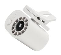 Clip Su Fan - Fans USB | Fan Personale | FORMAZIONE SU CREELLO PER AUTO | Attrezzatura Di Raffreddamento Ricaricabile Con Display A LED | Dispositivo Fresco Per Il Campeggio Da Picnic Da Picnic Camp