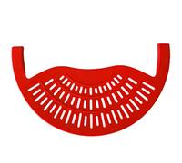 Clip su - Strumento Snep Filter, scarico di clip in silicone | 9,45 * 5,31 * 0,59 pollici di filtro per la pasta resistente al calore, gadget da cucina sicuro per lavastoviglie, filtro di salvatag