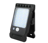 Clip sulla luce solare impermeabile esterna | Lampada ponte con interruttore in modalità Smart Sensor 3 | Facile da installare Clip-on Garden Light Ombrello Fence Gate Deck Te