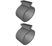 Clip Supporto Tubo Ricambio per Aspirapolvere Kärcher WD3 Premium Holder
