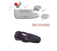 Clip supporto visiera solare destra per Boxster/per numero di parte 718 98173193
