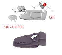 Clip supporto visiera solare sinistra di ricambio affidabile per 718 e per Boxst