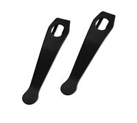 通用 Clip tascabili per il trasporto profondo, clip per coltelli tascabili EDC per coltelli e coltelli portatili pieghevoli fai-da-te, confezione da 2 (B)