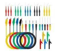 Clip Test Leads for per Testare Kit Mine Multimetro Test 1M/3.28ft 10A-30A 30pcs
