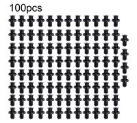 Clip Tipo Push 100pz per Riparazione Paraurti Auto Per Honda Per Acura