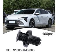 Clip Tipo Push 100pz per Riparazione Paraurti Auto Per Honda Per Acura