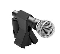 Clip universale per microfono - Clip per microfono a molla di qualità, accessorio flessibile per asta per microfono Supporto per clip in plastica riutilizzabile Supporto per clip nProcesso Nice