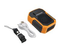 Clip Vita Ventilatore Collo Appeso Raffrescatore USB Ricaricabile con Cavo di Ri [EEK: A]