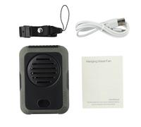 Clip Vita Ventilatore Collo Appeso Raffrescatore USB Ricaricabile con Cavo di Ri [EEK: A]