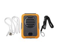 Clip Vita Ventilatore Collo Appeso Raffrescatore USB Ricaricabile con Cavo di Ri [EEK: A]