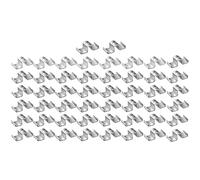 Clip zincate a installazione rapida per griglia con capacità di carico migliorata per strutture temporanee Fissaggio multiuso per griglia