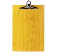 Clipboard Legno, Tavoletta per Scrivere, /32K | Materiale resistente, Portadocumenti con clip, Consultazione di menu, Per studenti e docenti