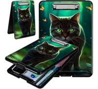 Clipboard with Storage Hard Letter A4 Clipboard with Pen Holder and Paper Organizer Durable Portable Writing Pad for Nurse Student Teacher Office (X)