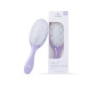 Cliphair Spazzola per capelli con setole morbide per extension di capelli umani - Setole in nylon delicate per capelli lisci, lucidi, senza grovigli, spazzola per capelli anti-crespo da donna