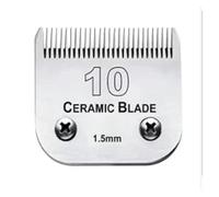 Clipper A5, ceramica e acciaio al carbonio, compatibile con Oster | ,Compatibile con WAHL,7FC Set di lame staccabili for tosatrice for animali domestici(10-)