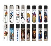 Clipper Large grafiche LUPIN Serie 5 Completa - 16 Accendini