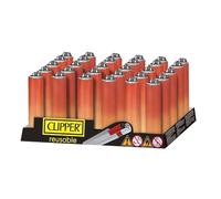 Clipper Metal Cover Micro Dusk Gradient Sleeve - Tubi accendini a gas limitati Pipe usa e getta Box in metallo