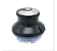 Clipper NSj147 da uomo con display digitale, disco volante completo, ricarica USB, colore nero, 11,5 x 10,7 x 10,5 cm