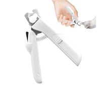 Clipper per unghie a LED, trimmer per unghia per cani - Luci a LED a LED pesante Cutter per le unghie dei cani,File di abbigliamento sicuro, strumenti di toelettatura professionale per conigli, cavie