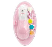 Clipper per unghie per bambini - Trimmer unghie per bambini con luce LED, set di file per unghie silenziose per e | Taglierina per unghie con lente d'ingrandimento, morbido kit da bagno