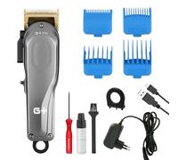 Clipper Professionale Gamm G+310 |Tagliacapelli Uomo con Motore Rotativo DC Super Torque 6000 RPM | Lama Zero Gap Regolabile | Oltre 2 ore di Autonomia| 4 Pettini | Ricarica USB-C