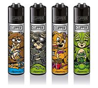 Clipper® - Set di 4 accendini da bagno Teddies.