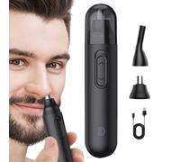 Clippers naso tagliacapelli elettrico | Clippers per capelli 2 in 1 staccabili | Trimaggi barba da viaggio, tagliafili senza fili, taglio sopracciglia per uomini ricaricabili USB po